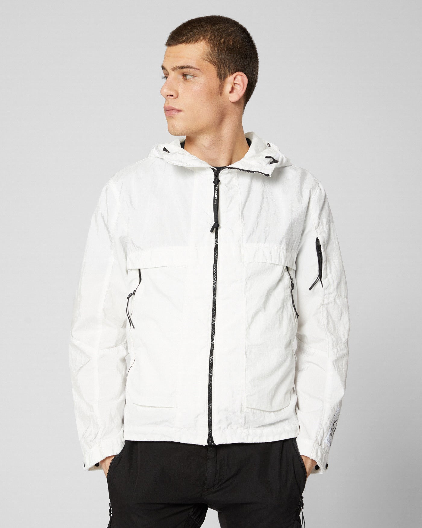 La Mille Cp Company Quartz Contrast Goggle Jacket Yellow Cp